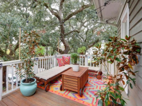 Heated Pool Access Flex Cancelation Luxe Forsyth Condo with Private Treetop Balcony